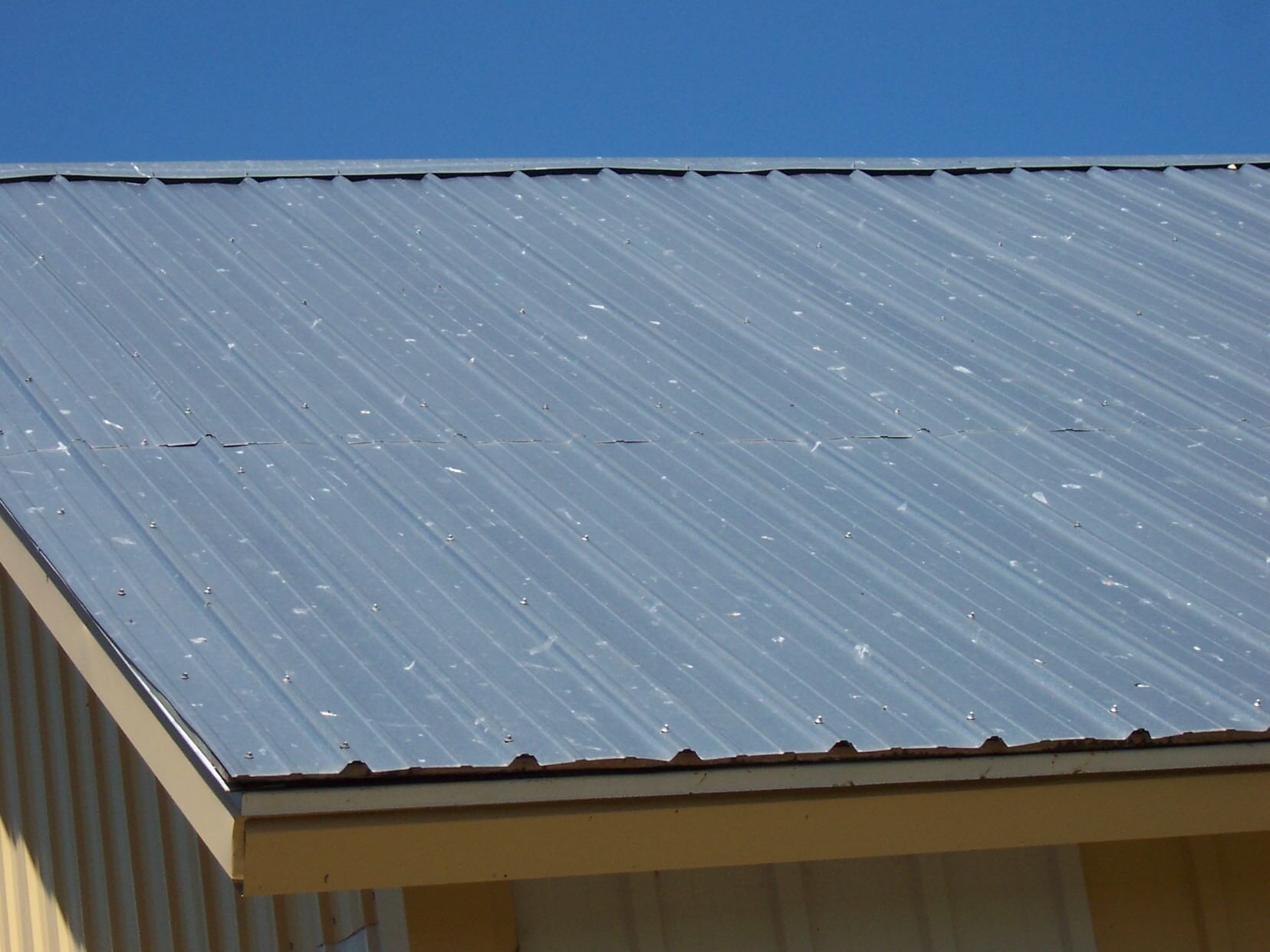 Metal Roof Hail Damage Claim