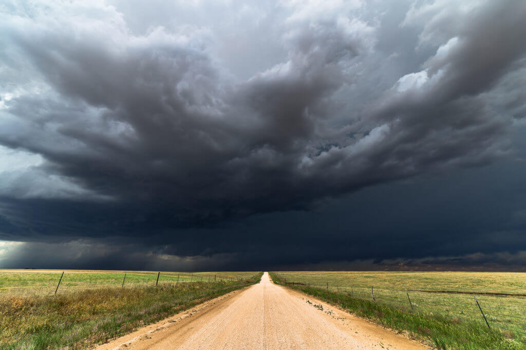 Stormiest Counties In Texas